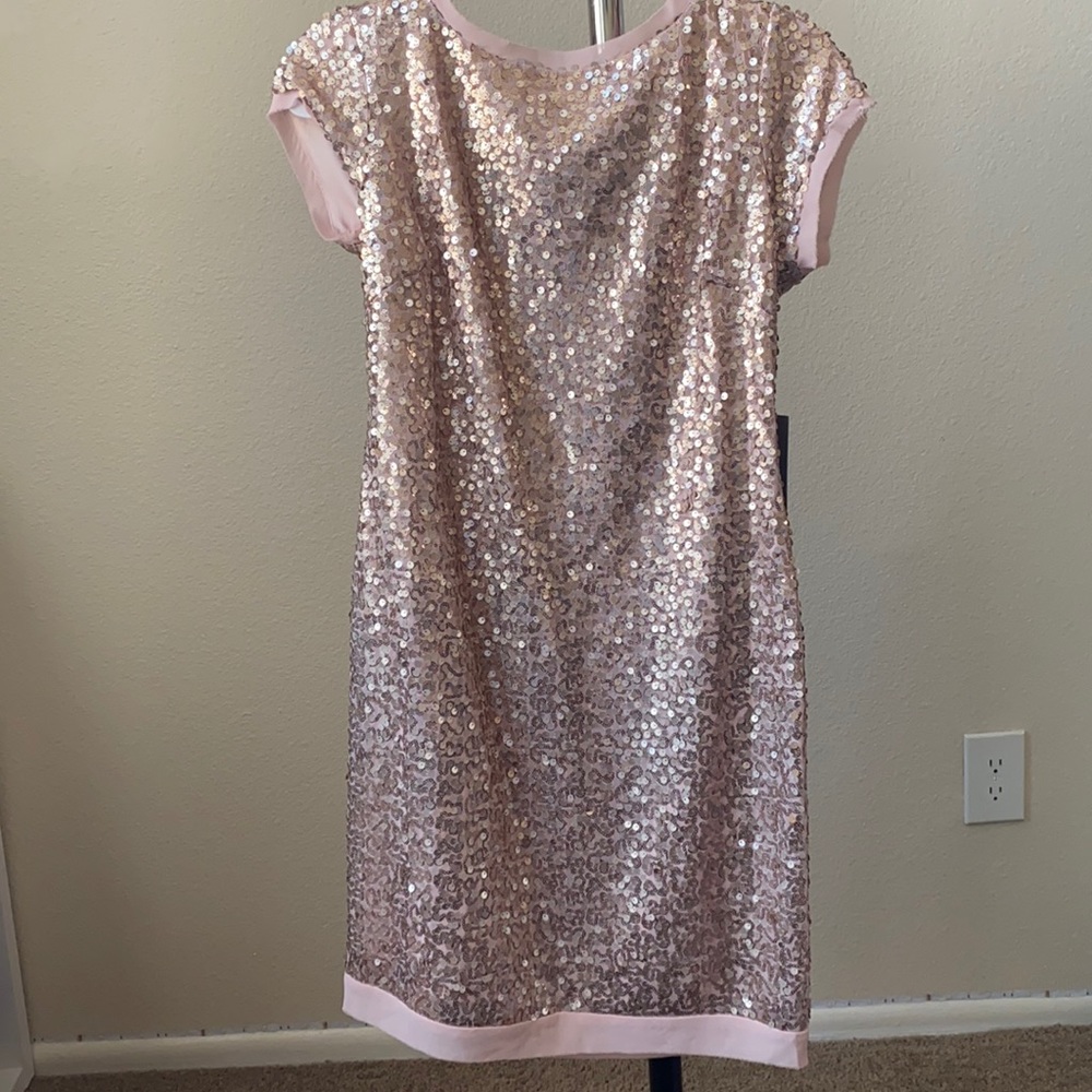 Vince Camuto Pink Sequin Dress
